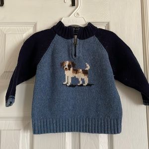 Adorable wool sweater!